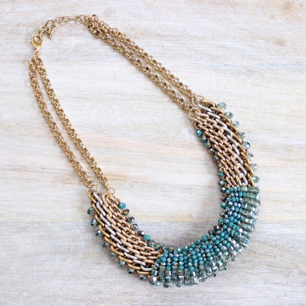 Cleopatra Necklace in Turquoise